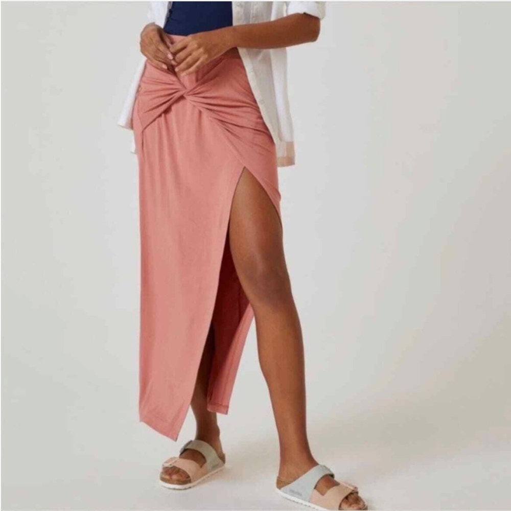 Anthropologie Daily Practice The Bluebell Island Maxi Skirt